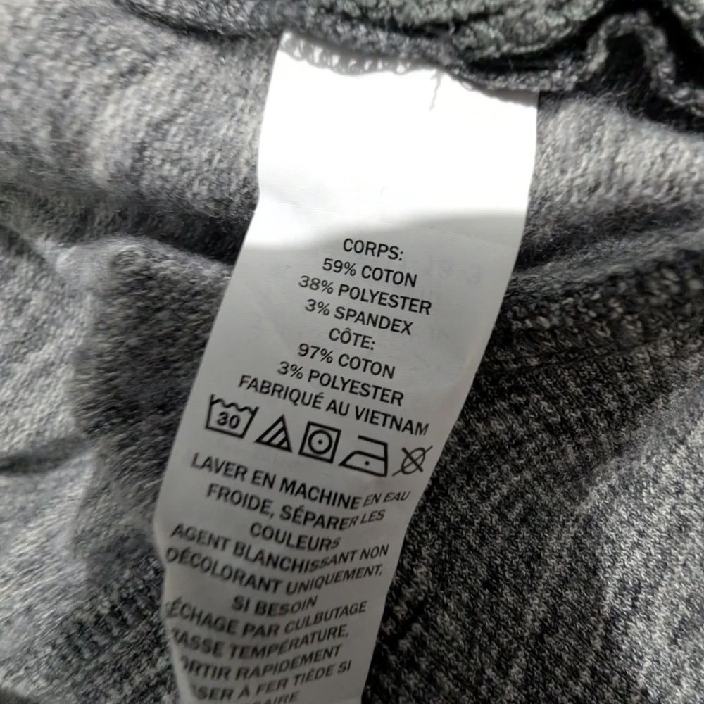 L.L. Bean Womens Gray Zip-Up Jacket Large Outdoor Cozy - Picture 6 of 11